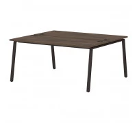 Стол-тандем на металлокаркасе T-140