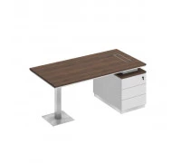 Стол руководителя на опорной тумбе (левый/правый) СИ 103