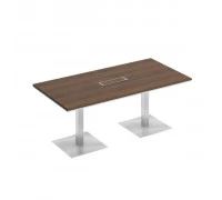 Стол для переговоров на квадратных опорах-колоннах СИ 150