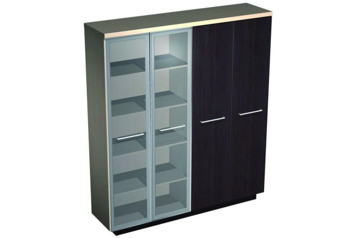 Шкаф комбинированный (стекло-одежда) Esperto (Эсперто) 357