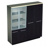 Шкаф комбинированный (стекло среднее-одежда) 358