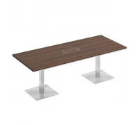 Стол для переговоров на квадратных опорах-колоннах СИ 152