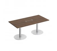 Стол для переговоров на круглых опорах-колоннах СИ 153