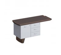 Приставка боковая для опорной тумбы кожа C160AL