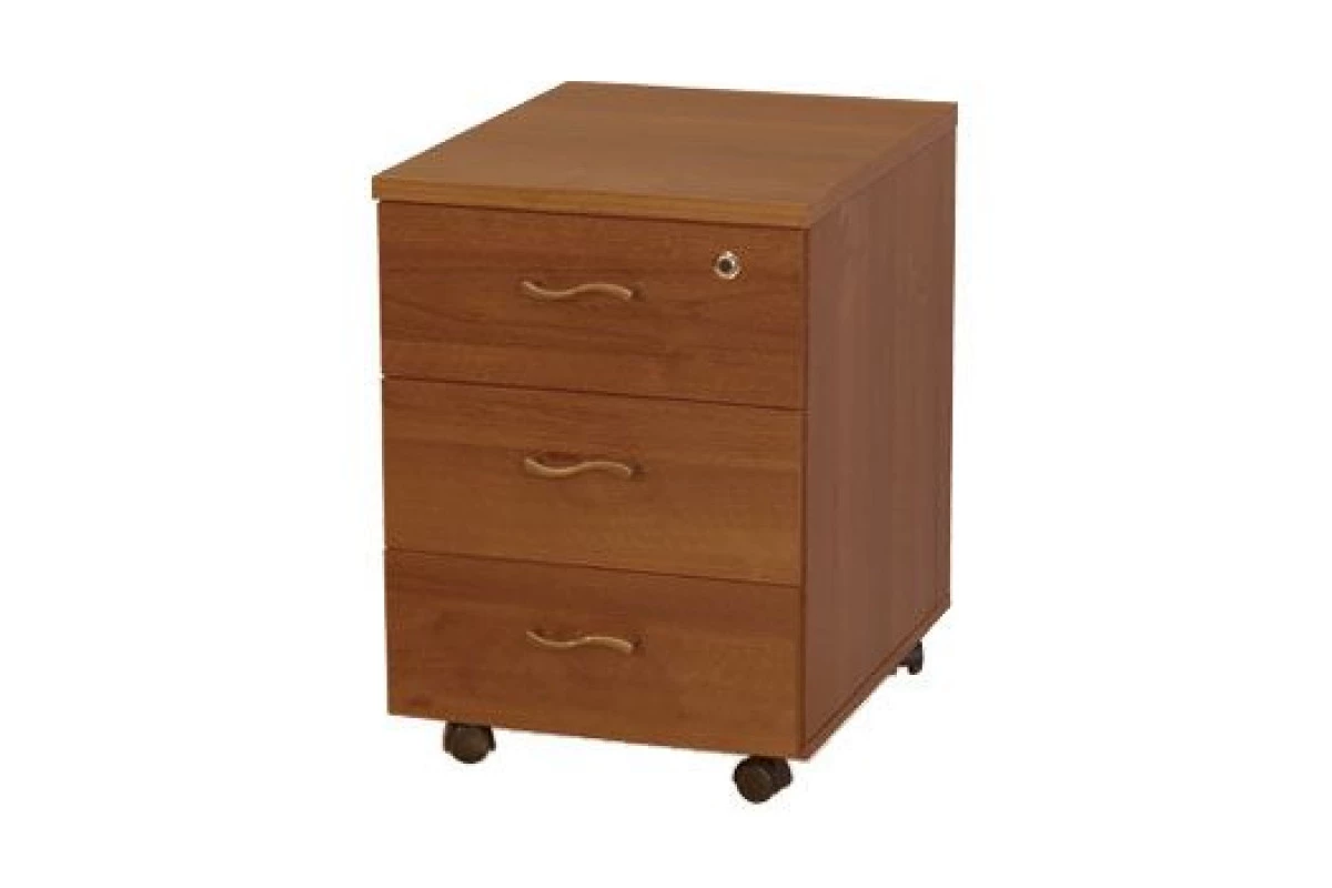 Тумба выкатная 3-ящичная (c доводчиками) с цз МТ 214 Мастер