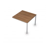 Элемент переговорного стола конечный  на металло-каркасе сечение 40х40 6МПК.001