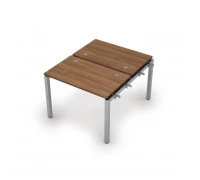 Сдвоенная бенч-система для столов конечный модуль 50х50 6МБК.5267