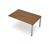 Элемент переговорного стола конечный  на металло-каркасе сечением 60х30 П-образный