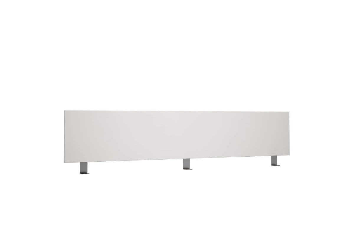 Барьер ЛДСП фронтальный для столов на металло-каркасе  сечением 40х40 