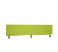 Барьер оргстекло фронтальный для столов на металло-каркасе сечением 40х40