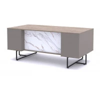Стол письменный L180 138S001 Мрамор (9005)