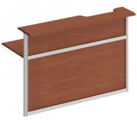 Модуль стойки ресепшн прямой 1600 с вырезом левый (без опор)