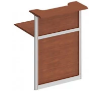 Модуль стойки ресепшн прямой 800 с вырезом (без опор)