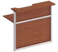 Модуль стойки ресепшн прямой 1200 с вырезом правый (без опор)