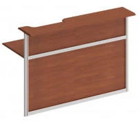 Модуль стойки ресепшн прямой 1600 с вырезом правый (без опор)