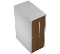 Тумба ресепшн с выдвижным блоком с замком (одежда-документы) правая КВ 0719