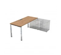 Стол рабочий прямолинейный три опоры, правый НСТП-П.979