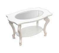 Стол журнальный Берже 1С белый