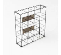 Комплект задних стенок малых для стеллажа SPBAC3824, 4 штуки