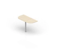 Приставной элемент полукруглый (опора квадратного сечения) UCPE125