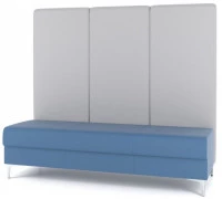 Диван трехместный без подлокотников M6-3D3