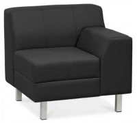 Секция 1-местная с левым подлокотником Flagman Fl1L-1