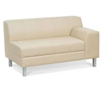 Секция 2-местная с левым подлокотником Flagman Fl2L-1