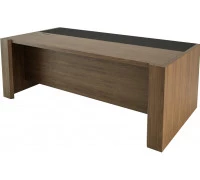 Стол руководителя кожа лючок кабель-канала с правой стороны f018