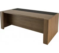 Стол руководителя кожа лючок кабель-канала с правой стороны f028