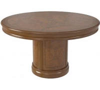 Стол для переговоров круглый столешница шпон 1131