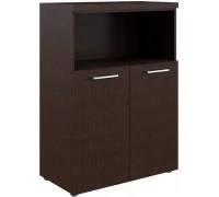 Шкаф с глухими малыми дверьми и топом TMC-853