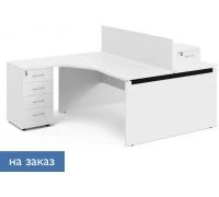 Бенч угловой 2 рабочих места 158 TOUR WOOD