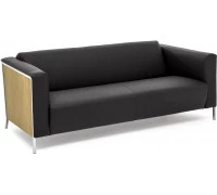 Диван трехместный VISPO Wood кожа