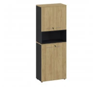 Шкаф высокий составной 2 FLEX 221 hinged/open 156Z 15 156Z.34