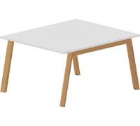 Стол бенч отдельный с меламиновыми аутлетами AW2TM127