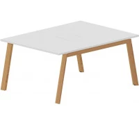 Стол бенч отдельный AW2TM128 с меламиновыми аутлетами