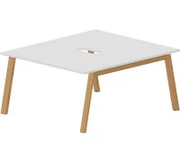 Стол бенч отдельный с эргономичными вырезами AW2TV148