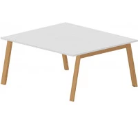 Стол бенч отдельный с меламиновыми аутлетами AW2TM167