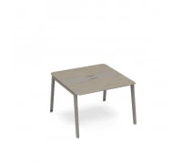 Стол для переговоров с кабель-каналом METAL