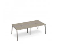 Стол для переговоров с кабель-каналом METAL