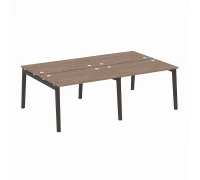 Рабочая станция, опоры - дуб темный