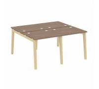 Рабочая станция, опоры - дуб светлый