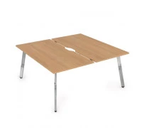 Стол системы БЕНЧ на 2 рабочих места 10БДВ.269 (1400х1235х750)