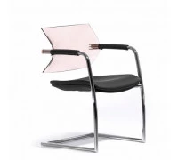 Стул AIRE JR на полозьях кожа