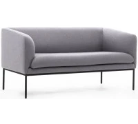 Диван двухместный LIRO, войлок серый