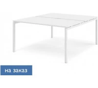 Бенч 2 рабочих места 140 с вырезом TOUR M