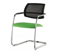 URBAN MESH Кресло полозья ткань