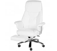 Кресло руководителя Парламент White PU