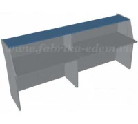 Стойка ресепшн прямая Э-21.4 (2шт.)+Э-35.4(2шт.), Эдем