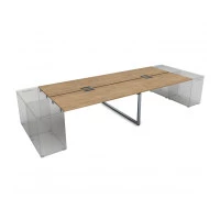 Стол системы бенч сдвоенный на 4 рабочих места СТБД-О.978